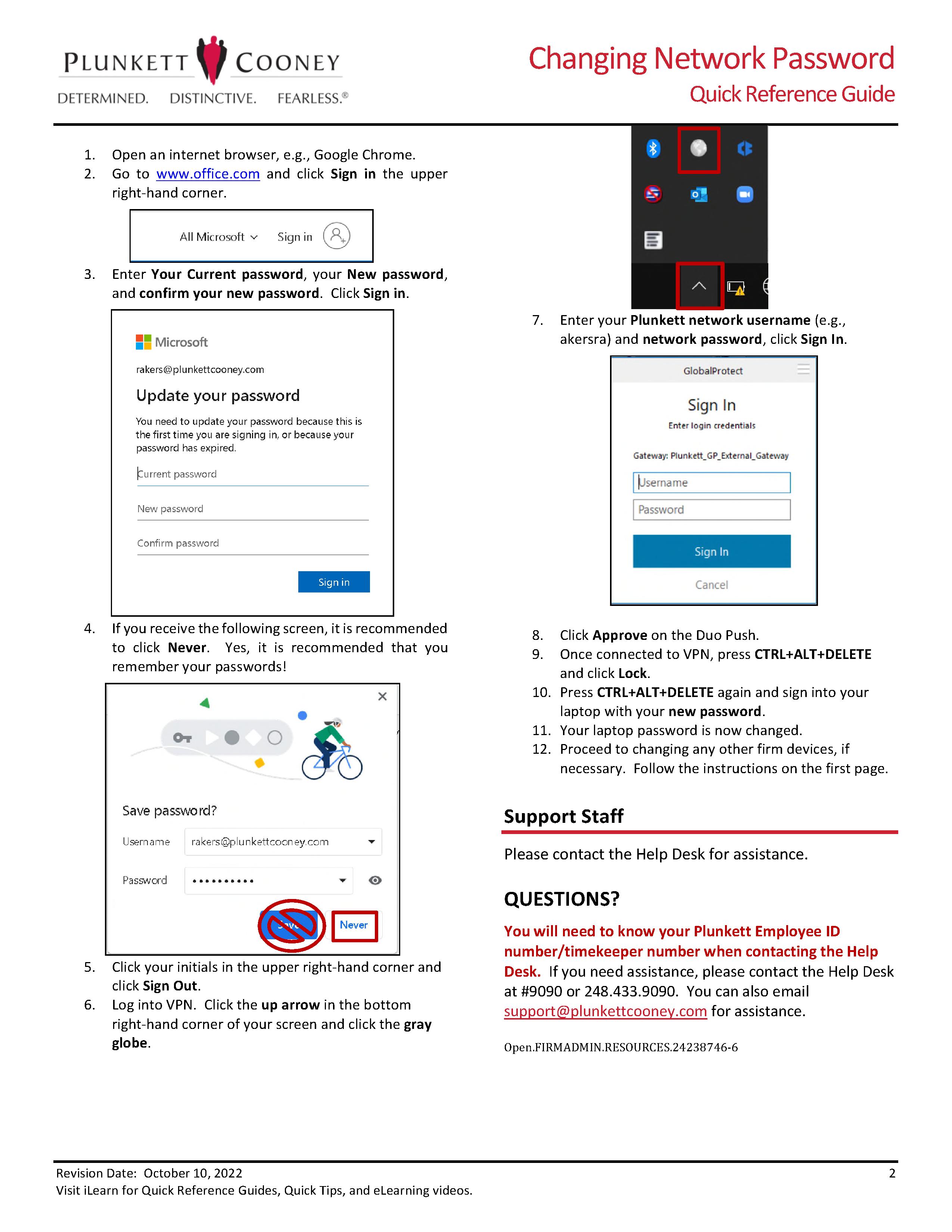 Changing Network Password Opensity Solutions