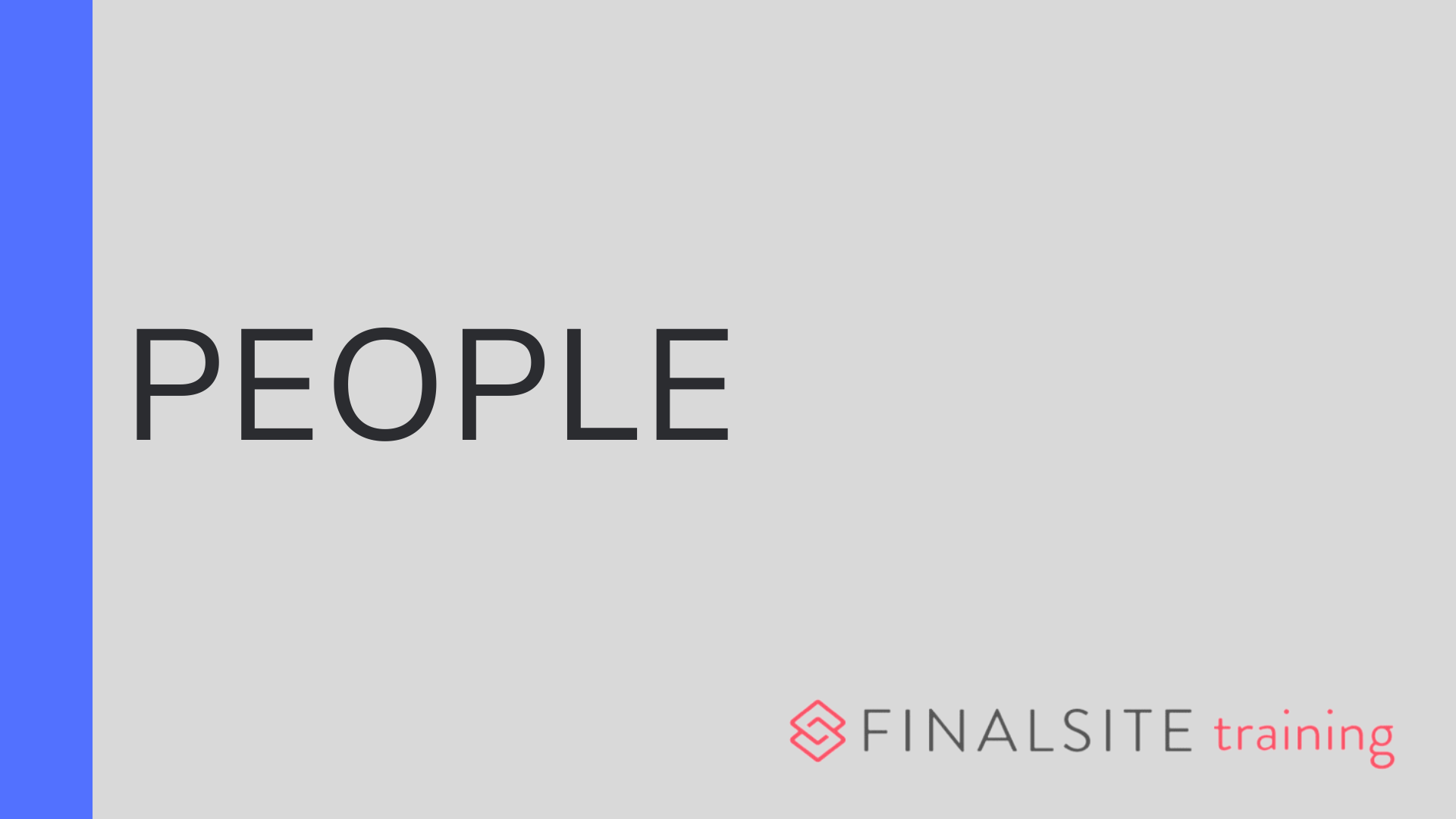 Finalsite Training