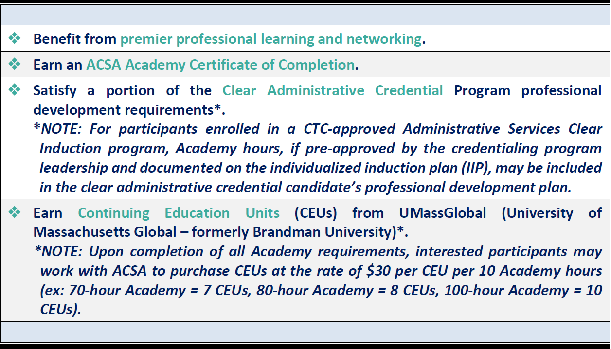 ACSA Online Learning Center