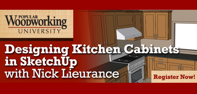 Designing Kitchen Cabinets In Sketchup