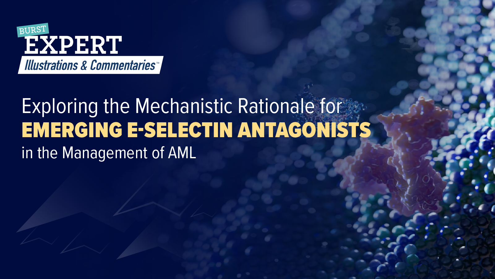 BURST Expert Illustrations and Commentaries™: Exploring the Mechanistic Rationale for Emerging E-Selectin Antagonists in the Management of AML