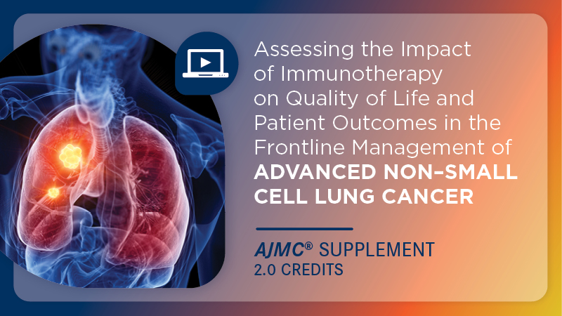 Assessing the Impact of Immunotherapy on Quality of Life and Patient Outcomes in the Frontline Management of Advanced Non–Small Cell Lung Cancer