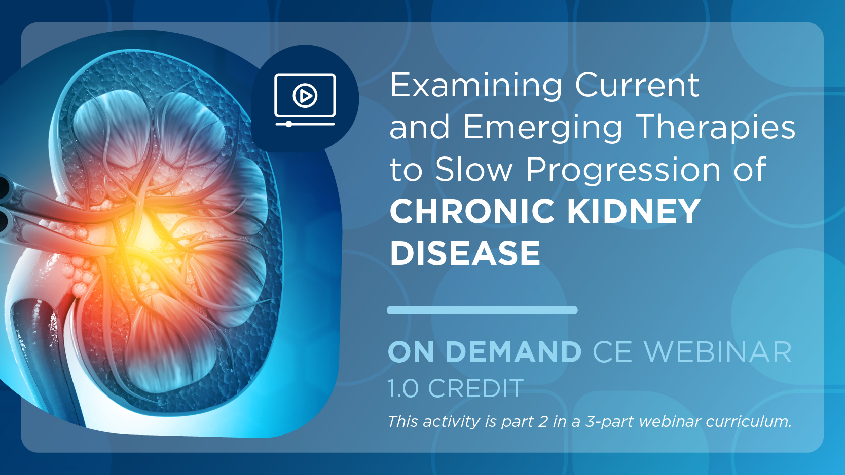 Examining Current and Emerging Therapies to Slow Progression of Chronic Kidney Disease