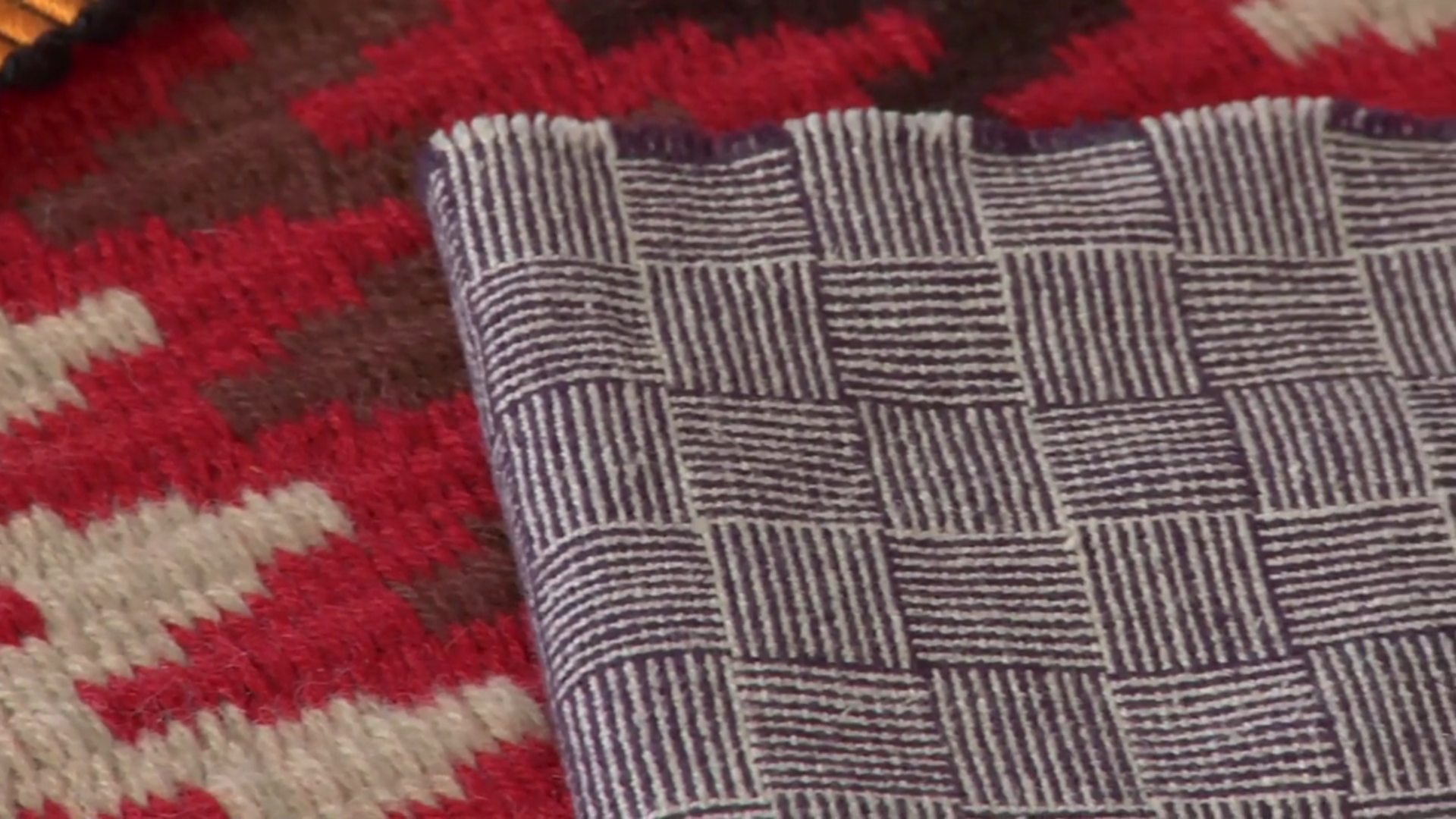 Weaving Rag Rugs Tom Knisely Bryont Rugs and Livings